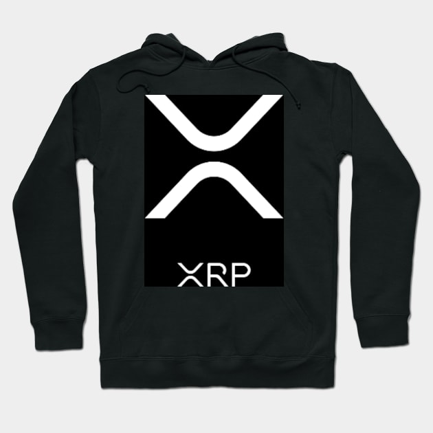 XRP Logo Hoodie by DigitalNomadInvestor